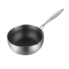 Wholesale Non-stick Milk Pan, Tri Ply Stainless Steel Material, Available Sizes: 18cm, 20cm, 22cm
