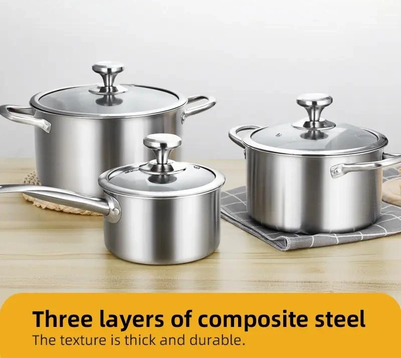 Tri Ply Stainless Steel Cookware