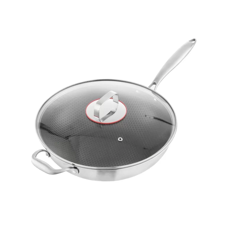 Wholesale Nonstick Texture Dual-Handle Wok (6)