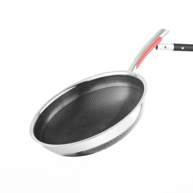 Wholesale Nonstick Texture Wok (4)
