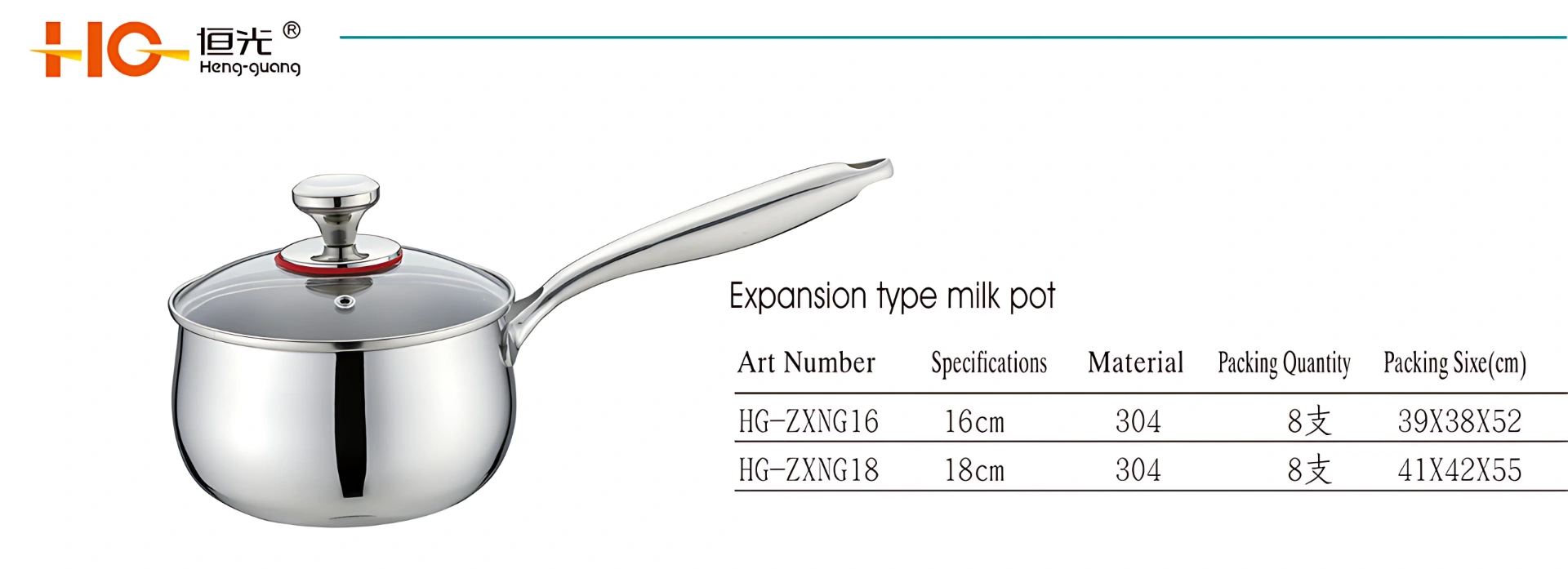 parameters of stainless steel milk pot