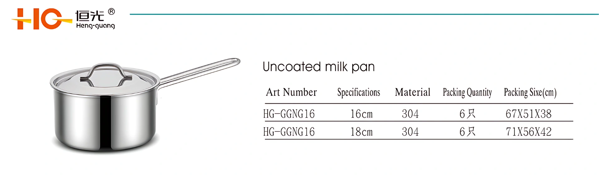 parameters of stainless steel milk pot