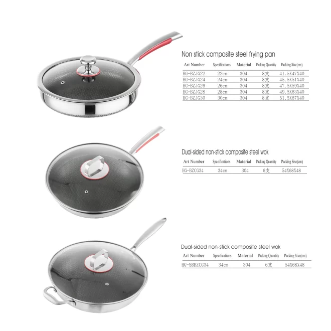 卸売3ピースノンスティック調理器具セット (1)