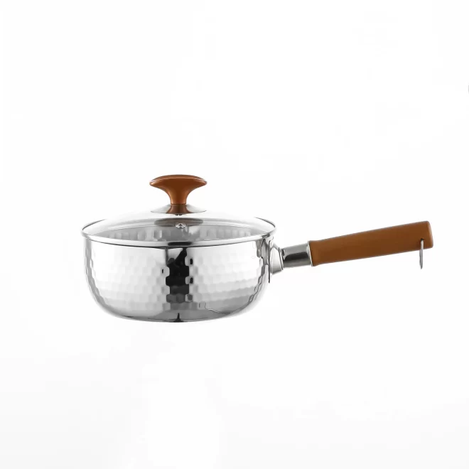 wholesale hammered stainless steel snow pans (2)