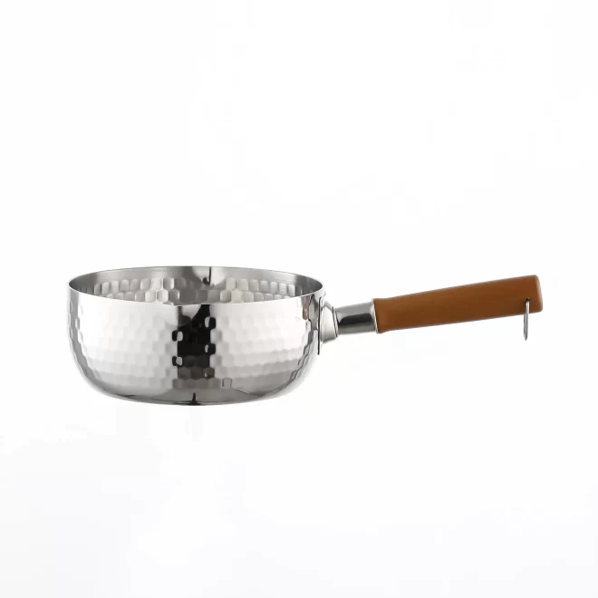wholesale hammered stainless steel snow pans (3)