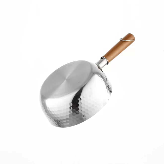wholesale hammered stainless steel snow pans (5)