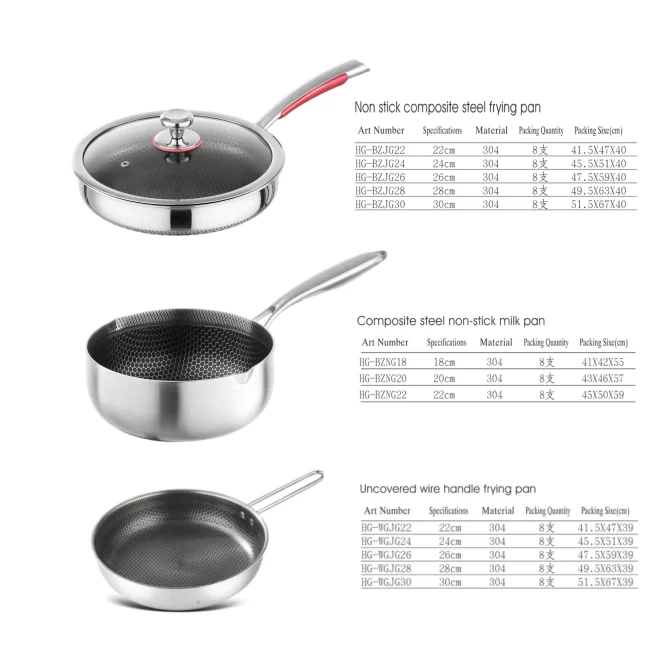 卸売非-スティック調理器具セット (1)