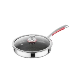 Wholesale Non-Stick Frying Pans – with Composite Stainless Steel Bottom and Ergonomic Handle