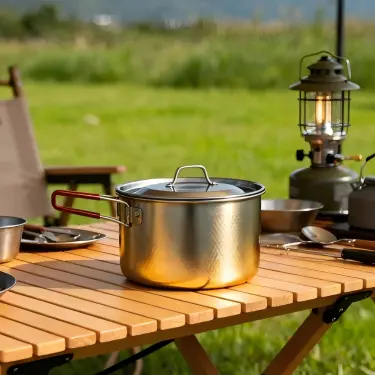 camping titanium cookware