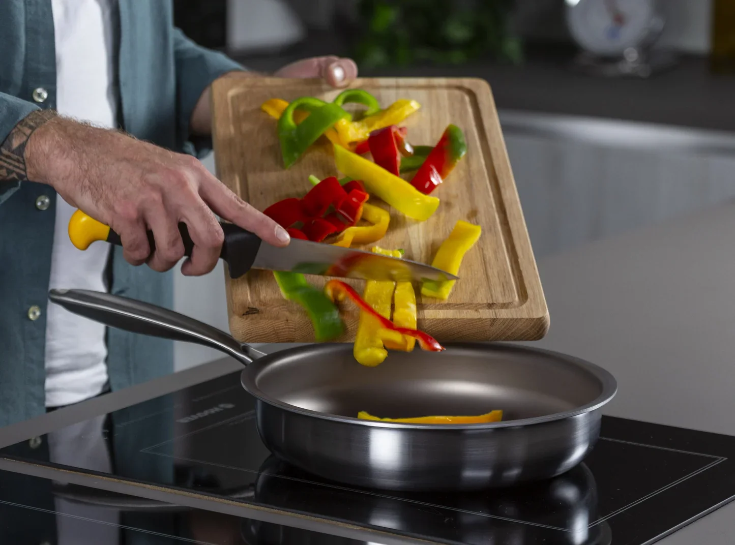 cooking with titanium cookware
