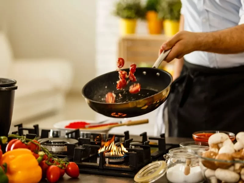 what to cook - titanium pan